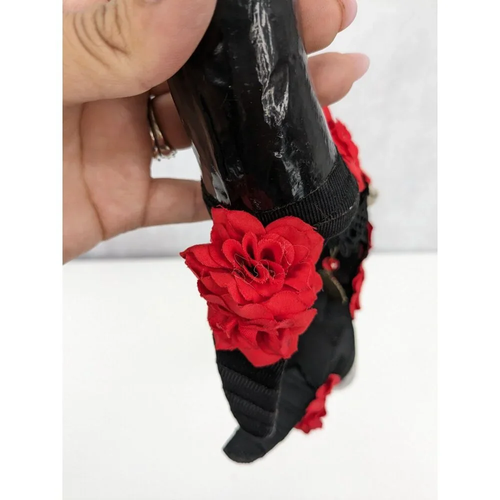 Gothic Antler Roses Skull Headband Hair Accessories Costume One Size Fit Most